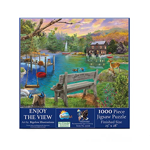 Enjoy The View Puzzle mit 1000 Teilen von SunsOut