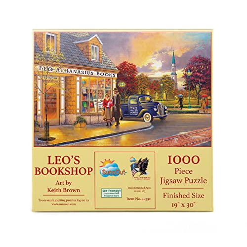 Leo's Bookshop Puzzle 1000 Teile von Sunsout Inc von SunsOut