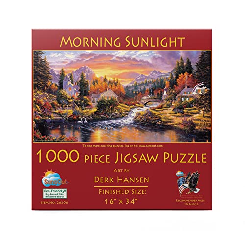 Puzzle 1000 Teile - Derk Hansen - Morning Sunlight von SunsOut