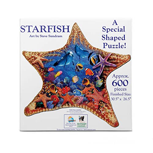 Puzzle 600 Teile - Steve Sundram - Starfish von SunsOut