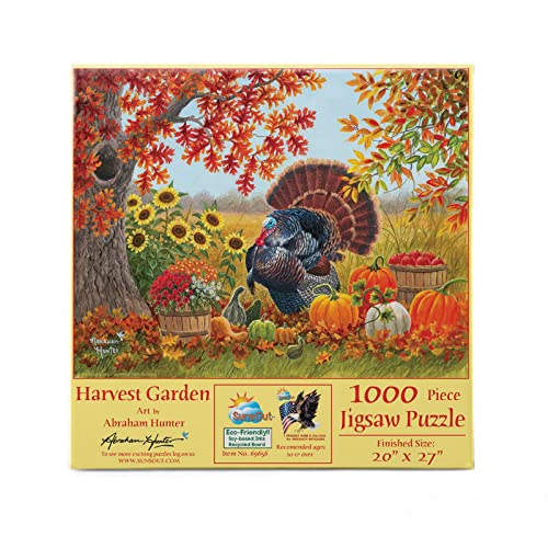 Puzzle SunsOut - Abraham Hunter: Harvest Garden, 1.000 piese (Sunsout-69656) von SunsOut