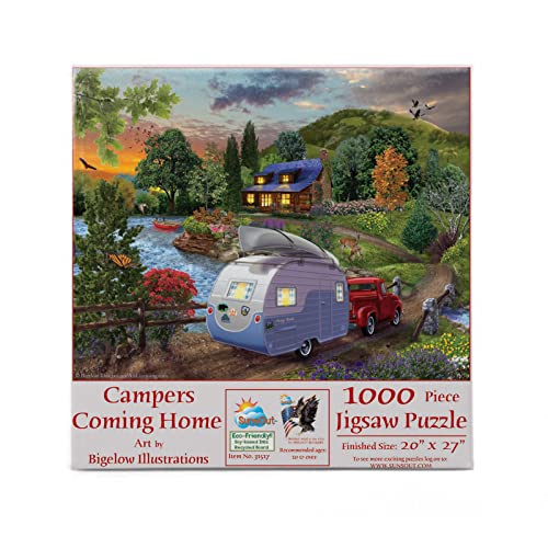 Puzzle SunsOut - Campers Coming Home, 1.000 piese (Sunsout-31517) von SunsOut