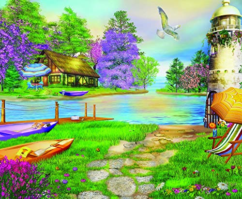 Puzzle SunsOut - Caplyn Dor: Seagull Bay, 1.000 piese (Sunsout-66510) von SunsOut