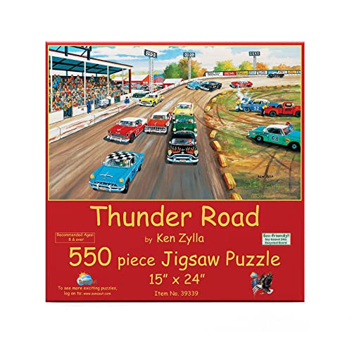 Puzzle SunsOut - Ken Zylla: Thunder Road+, 550 piese (Sunsout-39339) von SunsOut