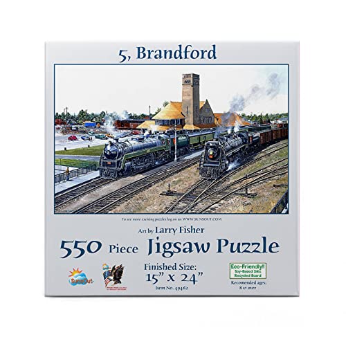 Puzzle SunsOut - Larry Fisher: 5, Brandford, 550 piese (Sunsout-49462) von SunsOut