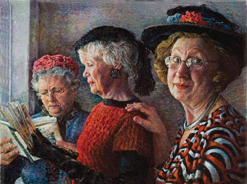 Puzzle SunsOut - Susan Brabeau: Church Ladies, 1.000 piese (44513) von SunsOut