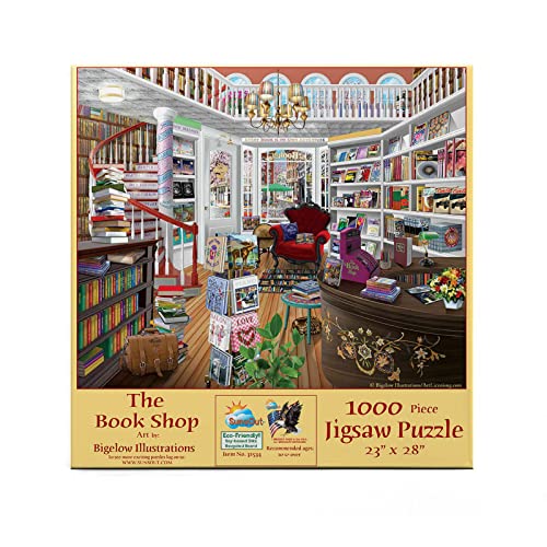 The Book Shop 1000 PC Puzzle von SunsOut