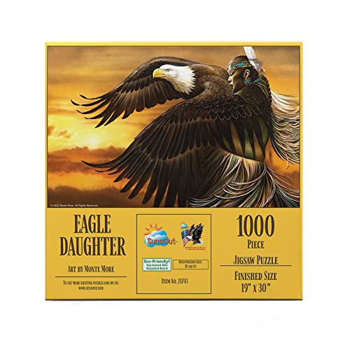 SUNSOUT INC - Eagle Daughter 1000 Teile Puzzle von SunsOut