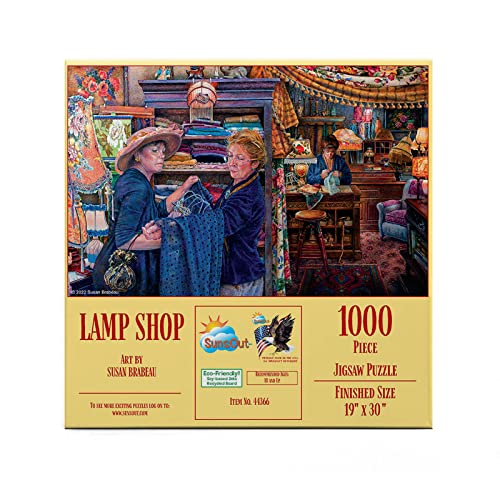 SUNSOUT INC - Lamp Shop 1000 Teile Puzzle von SunsOut