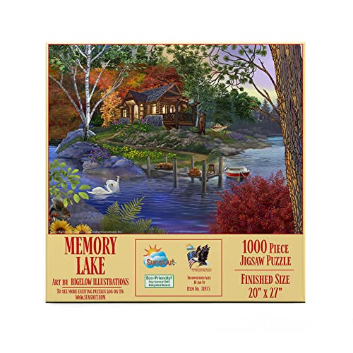 SUNSOUT INC - Memory Lake 1000 Teile Puzzle von SunsOut