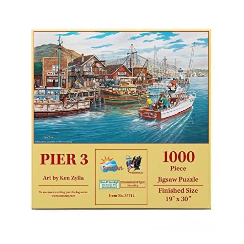 SUNSOUT INC - Pier 3 1000 Teile Puzzle von SunsOut