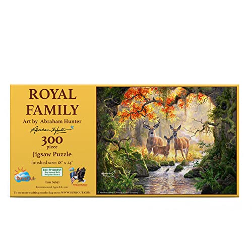 SUNSOUT INC – Royal Family – 300-teiliges Puzzle von Künstler: Abraham Hunter – Fertige Größe 45,7 x 61 cm – MPN# 69692 von SunsOut