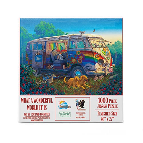 SUNSOUT INC - What a Wonderful World it is 1000 pc Jigsaw Puzzle von SunsOut