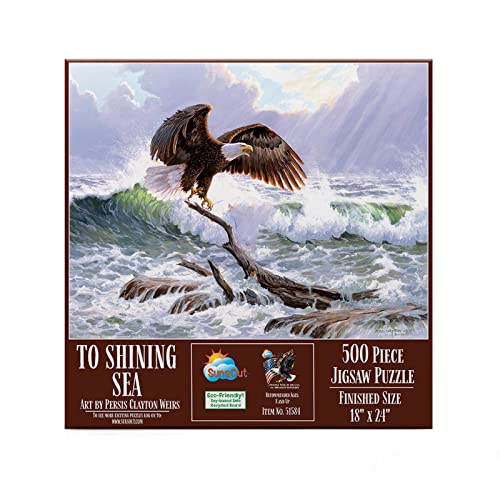 SUNSOUT INC - to Shining Sea - 500-teiliges Puzzle vom Künstler: Persis Clayton Weirs - Fertige Größe 45,7 x 61 cm - MPN# 51584 von SunsOut