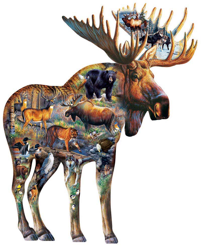 SunsOut Cynthie Fisher - Walk on the Wild Side 650 Teile Puzzle Sunsout-95761 von SunsOut