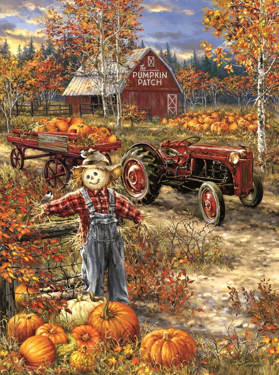 SunsOut Dona Gelsinger - The Pumpkin Patch Farm 1000 Teile Puzzle Sunsout-57144 SunsOut Dona Gelsinger - The Pumpkin Patch Farm 1000 Teile Puzzle Sunsout-57144 von SunsOut