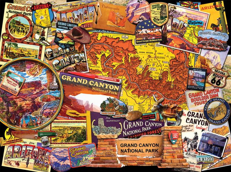 SunsOut Grand Canyon 1000 Teile Puzzle Sunsout-70073 von SunsOut