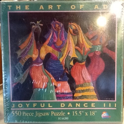 SunsOut Joyful Dance III Puzzle, 550 Teile (Die Kunst von Ada) (39,4 x 45,7 cm) von SunsOut