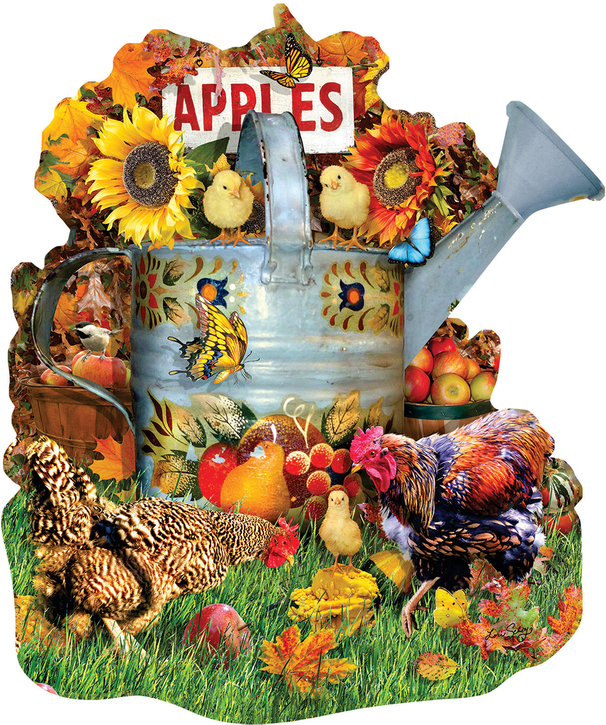 SunsOut Lori Schory - Fall Watering Can 1000 Teile Puzzle Sunsout-97168 SunsOut Lori Schory - Fall Watering Can 1000 Teile Puzzle Sunsout-97168 von SunsOut