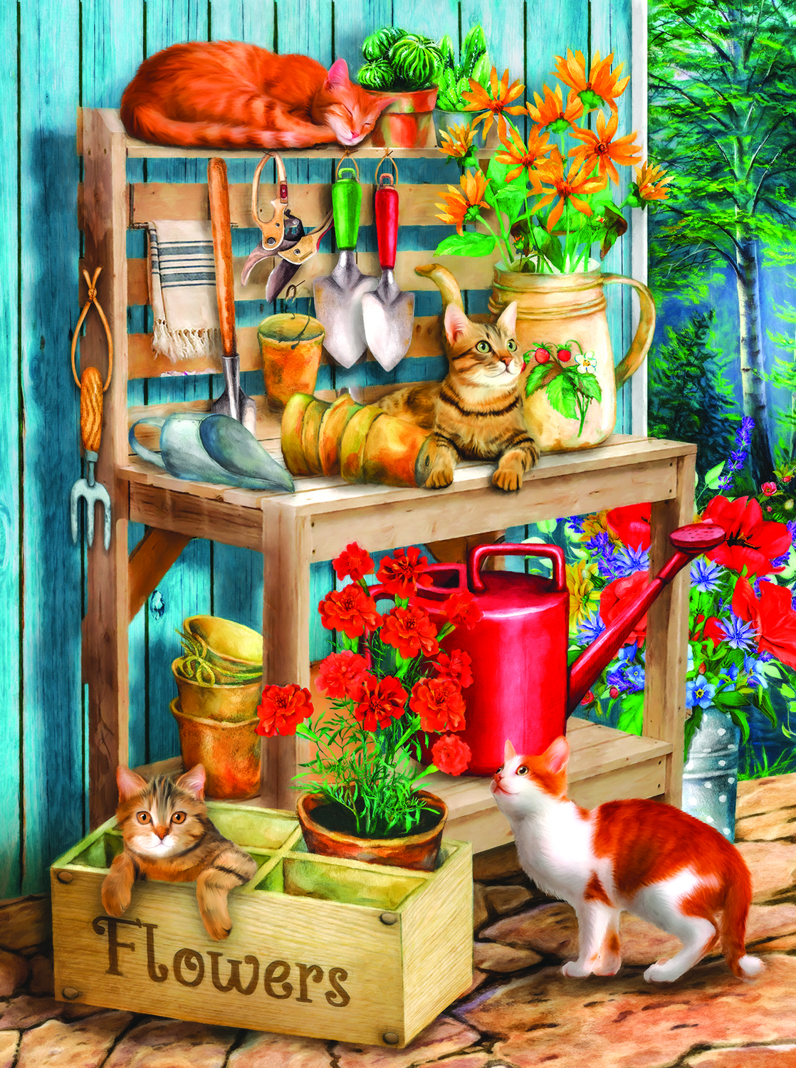 SunsOut Potting Table 1000 Teile Puzzle Sunsout-23028 SunsOut Potting Table 1000 Teile Puzzle Sunsout-23028 von SunsOut