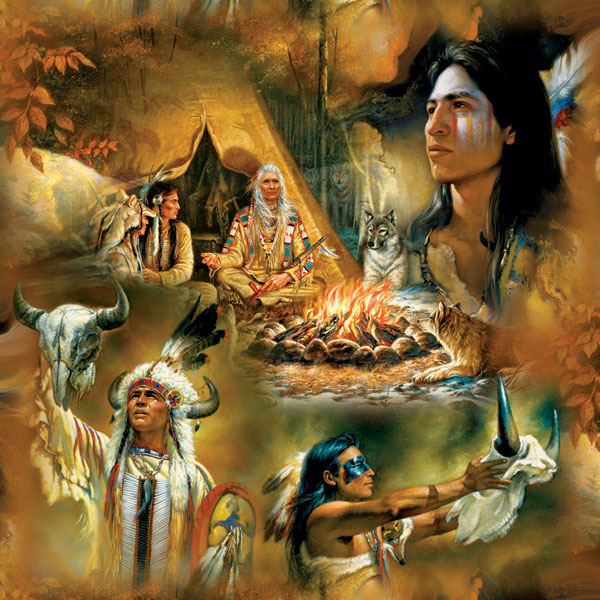 SunsOut Russ Docken - Native American Dreams 1000 Teile Puzzle Sunsout-21827 von SunsOut