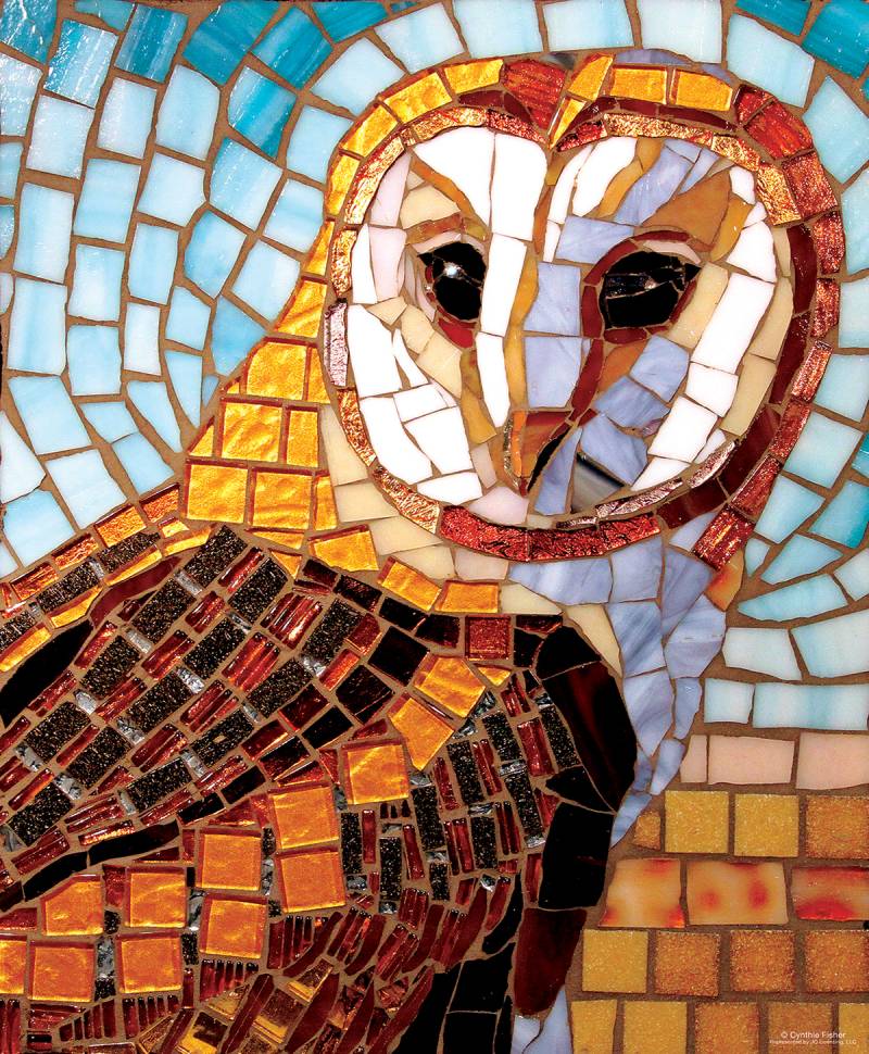 SunsOut Stained Glass Owl 1000 Teile Puzzle Sunsout-70703 von SunsOut