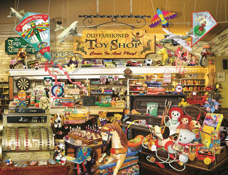 SunsOut XXL Teile - Lori Schory - An Old Fashioned Toy Shop 1000 Teile Puzzle Sunsout-34916 SunsOut XXL Teile - Lori Schory - An Old Fashioned Toy Shop 1000 Teile Puzzle Sunsout-34916 von SunsOut