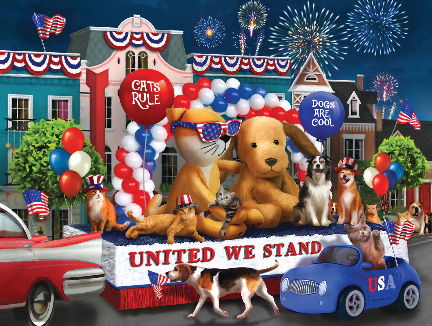 SunsOut XXL Teile - United We Stand 300 Teile Puzzle Sunsout-29771 von SunsOut