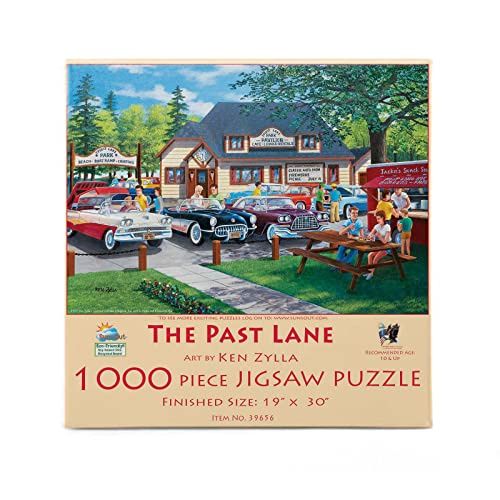 Sunsout Puzzle 1000 Teile - Ken Zylla - The Past Lane von SunsOut