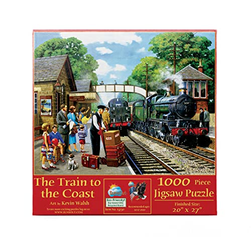 Sunsout Puzzle 1000 Teile - Kevin Walsh - The Train to The Coast von SunsOut