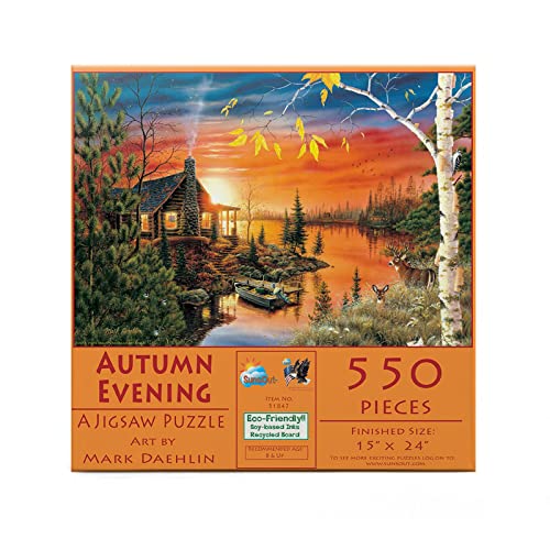 Sunsout Puzzle 550 Teile - Mark Daehlin - Autumn Evening von SunsOut