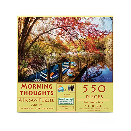 Sunsout Puzzle 550 Teile - Morning Thoughts von SunsOut