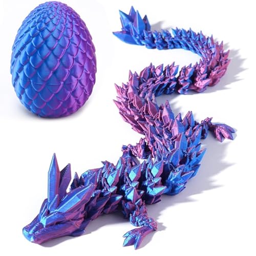 3D-Gedruckter Drache (29cm) mit Drachenei,3D Gedrucktes Drachenei Geheimnisvolle Drachen Spielzeug,Mini 3D Gedruckter Beweglicher Drachen Spielzeug, für Easter Weihnachtstag Schreibtisch Dekoration 3D-Gedruckter Drache (29cm) mit Drachenei,3D Gedrucktes Drachenei Geheimnisvolle Drachen Spielzeug,Mini 3D Gedruckter Beweglicher Drachen Spielzeug, für Easter Weihnachtstag Schreibtisch Dekoration von Sunshine smile