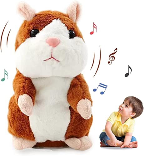 Sunshine smile Hamster Spielzeug,Sprechende Hamster Wiederholt,Sprechende Hamster Wiederholt Talking Plüschtier Elektronische,Talking Plüschtier Elektronische,Sprechender Hamster Spielzeug von Sunshine smile