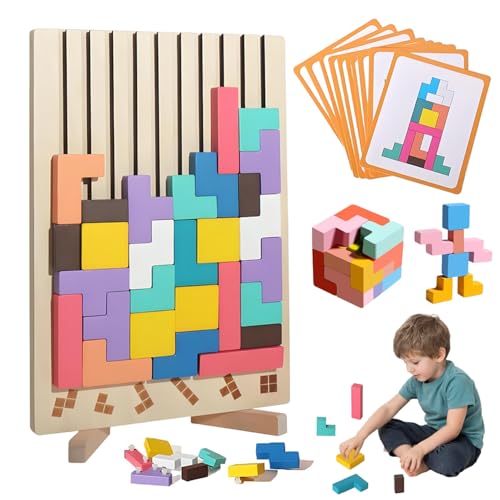 Holzpuzzle Tetris,Holz Stapelspiel Tetris,Montessori Holzspielzeug Tetris 3 4 5 6 Jahre,Bunt geometrische Blöcke Tetris,Holz Stapelspiel Tetris,Intelligenz Jigsaw,Gehirn Spielzeug Holzpuzzle Tetris,Holz Stapelspiel Tetris,Montessori Holzspielzeug Tetris 3 4 5 6 Jahre,Bunt geometrische Blöcke Tetris,Holz Stapelspiel Tetris,Intelligenz Jigsaw,Gehirn Spielzeug von Sunshine smile