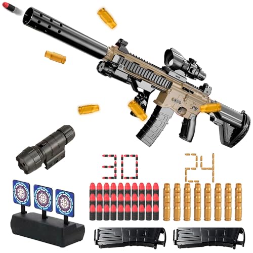 Spielzeug Pistole,Soft Bullet Gun M416,Pistole Kinder,Spielzeug Pistole mit Munition,Soft Bullet Toy Pistole,Schaumstoff Pistole,Spielzeugpistole für 6+ Kindergeschenke von Sunshine smile