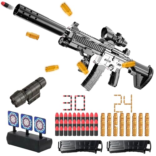 Spielzeug Pistole,Soft Bullet Gun M416,Pistole Kinder,Spielzeug Pistole mit Munition,Soft Bullet Toy Pistole,Schaumstoff Pistole,Spielzeugpistole für 6+ Kindergeschenke von Sunshine smile