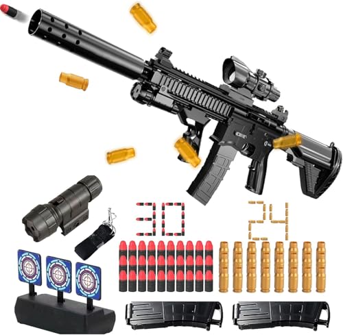 Spielzeug Pistole,Soft Bullet Gun M416,Pistole Kinder,Spielzeug Pistole mit Munition,Soft Bullet Toy Pistole,Schaumstoff Pistole,Spielzeugpistole für 6+ Kindergeschenke von Sunshine smile