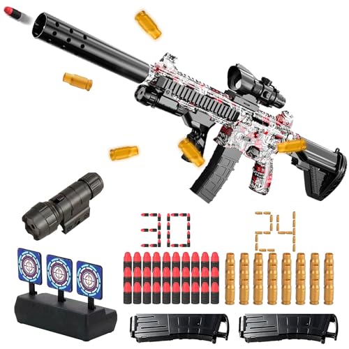 Spielzeug Pistole,Soft Bullet Gun M416,Pistole Kinder,Spielzeug Pistole mit Munition,Soft Bullet Toy Pistole,Schaumstoff Pistole,Spielzeugpistole für 6+ Kindergeschenke von Sunshine smile