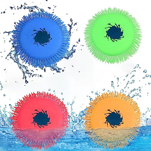 Wasser Frisbee,Wasserfrisbee Splash,Wasser Wurfscheibe aus Schaumstoff und Silikon,Splash Disc,Splash Flyer,Wurfscheibe Wasserspielzeug,Wasserspielzeug Pool für Kinder von Sunshine smile