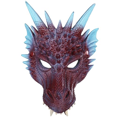 Sunshine smile Drachen Kostiim,Drachenkostum Kind,Drachenflügel,Halloween Drachen Maske von Sunshine smile