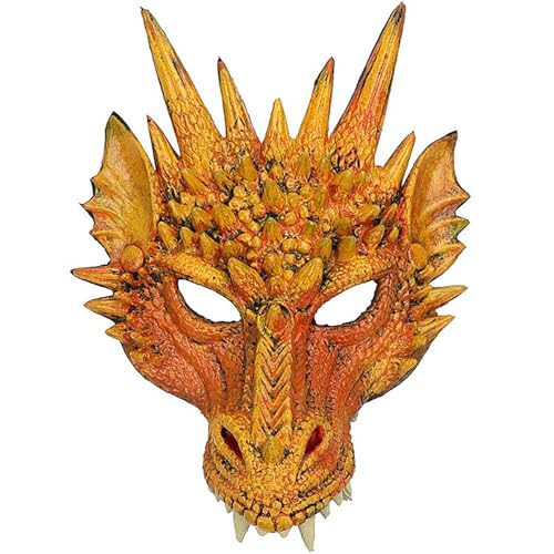 Sunshine smile Drachen Kostiim,Drachenkostum Kind,Drachenflügel,Halloween Drachen Maske von Sunshine smile