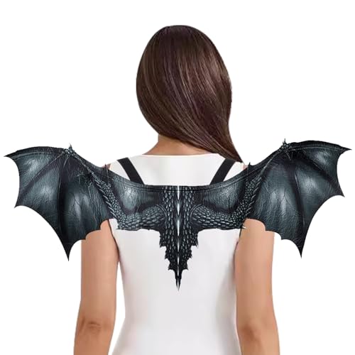 Drachenflügel,Dragon Wings,Halloween Drachen Maske,Drachen Cosplay Kostüm,Drachenmaske Kostüm Maskerade,Halloween Dragon Set,Drachen Kostüm für Kinder Jungen Mädchen Halloween Party Karneval von Sunshine smile