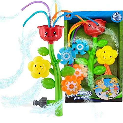 Sunshine smile Sprinkler Spielzeug für Kinder,Spielzeug Wasser Sprinkler,Wasserspielzeug Sprinkler,Wassersprinkler Garten Kinder,Sprinkler für Outdoor Garten,Wasserspielzeug für Sommer von Sunshine smile