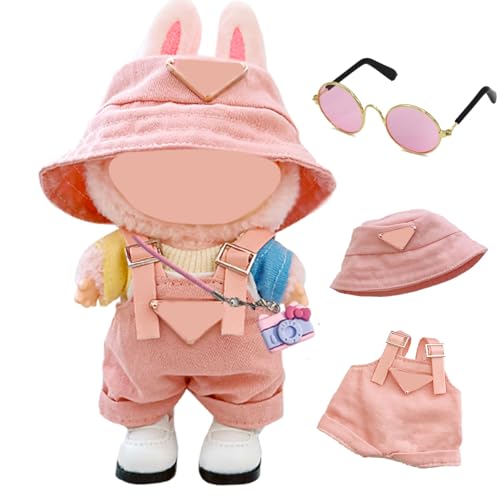Clothing Kompatibel mit 17cm Puppen entwickelt Zubehör Puppen Outfit mit Mütze, Kamera, Latzhose, Sonnenbrille Kleidung Outfit nur Bekleidungs Ideal Jungen Mädchen Kinder Geschenke Clothing Kompatibel mit 17cm Puppen entwickelt Zubehör Puppen Outfit mit Mütze, Kamera, Latzhose, Sonnenbrille Kleidung Outfit nur Bekleidungs Ideal Jungen Mädchen Kinder Geschenke von Sunshinestar
