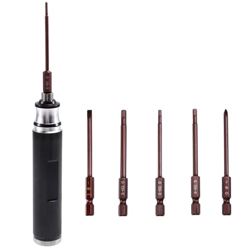 Suoumwa 6-in-1 Sechskantschraubendreher 1,5/2,0/2,5/3,0 mm Reparaturwerkzeugsatz für RC-Hubschrauber, Flugzeuge, Drohnen, Flugzeuge, RC-Autos, RC-Boote Suoumwa 6-in-1 Sechskantschraubendreher 1,5/2,0/2,5/3,0 mm Reparaturwerkzeugsatz für RC-Hubschrauber, Flugzeuge, Drohnen, Flugzeuge, RC-Autos, RC-Boote von Suoumwa