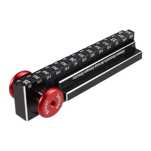 Suoumwa Chassis -Messwerkzeug für RC -Autos Höhenlineales Drucken -Messkit für 1/10 RC -Fahrzeuge Suoumwa Chassis -Messwerkzeug für RC -Autos Höhenlineales Drucken -Messkit für 1/10 RC -Fahrzeuge von Suoumwa