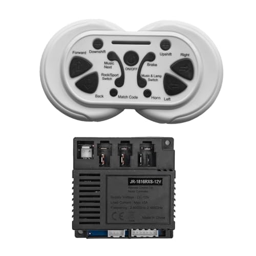 Suoumwa JR1816RXS JR-1816RXS Kids Elektroauto Fernbedienung und Empfänger Kinder Elektroautos Ersatzteile für Kinder Elektrofahrzeuge Suoumwa JR1816RXS JR-1816RXS Kids Elektroauto Fernbedienung und Empfänger Kinder Elektroautos Ersatzteile für Kinder Elektrofahrzeuge von Suoumwa
