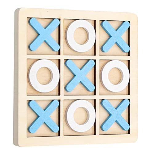 Supatmul Tic-Tac-Toe Spiel, Nullen und Kreuze Spiel, X-O Blöcke Brettspiele Reisespiele für Familien, Kinderspiele, Taschengeld-Spielzeug 14 x 14 cm von Supatmul