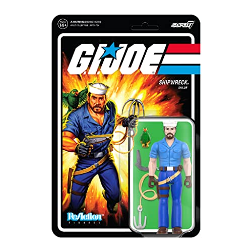 Super7 Figur Reaction GI Joe Shipwreck von Super7